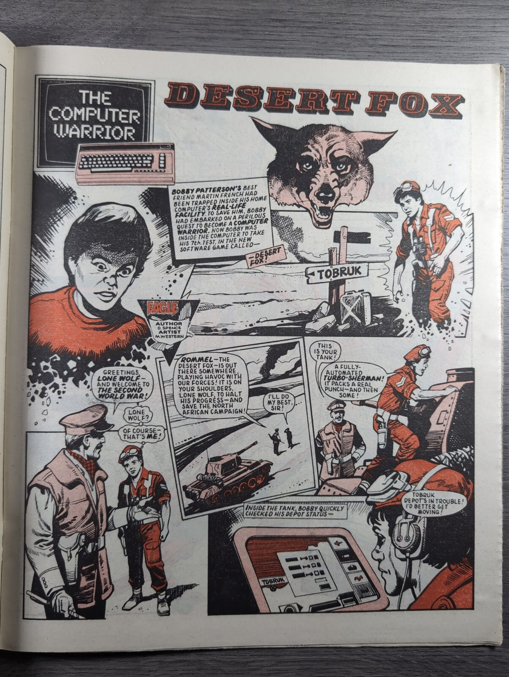 Eagle And Tiger Comic Issue No. 200 18th January 1986 Vintage Retro UK Comic