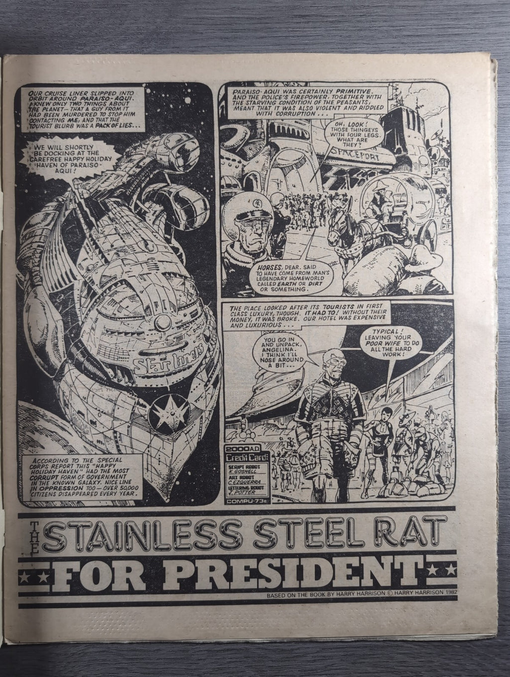 2000AD Prog 394 Featuring Judge Dredd Comic 1st Dec 1984 Vintage Retro Comic