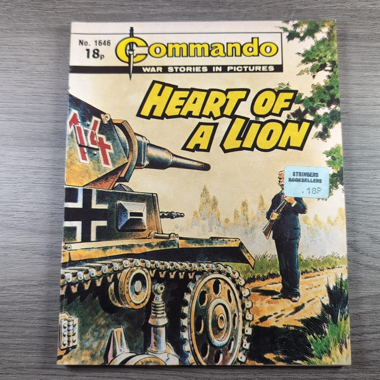 Commando Comic Issue Number 1646 Heart Of A Lion