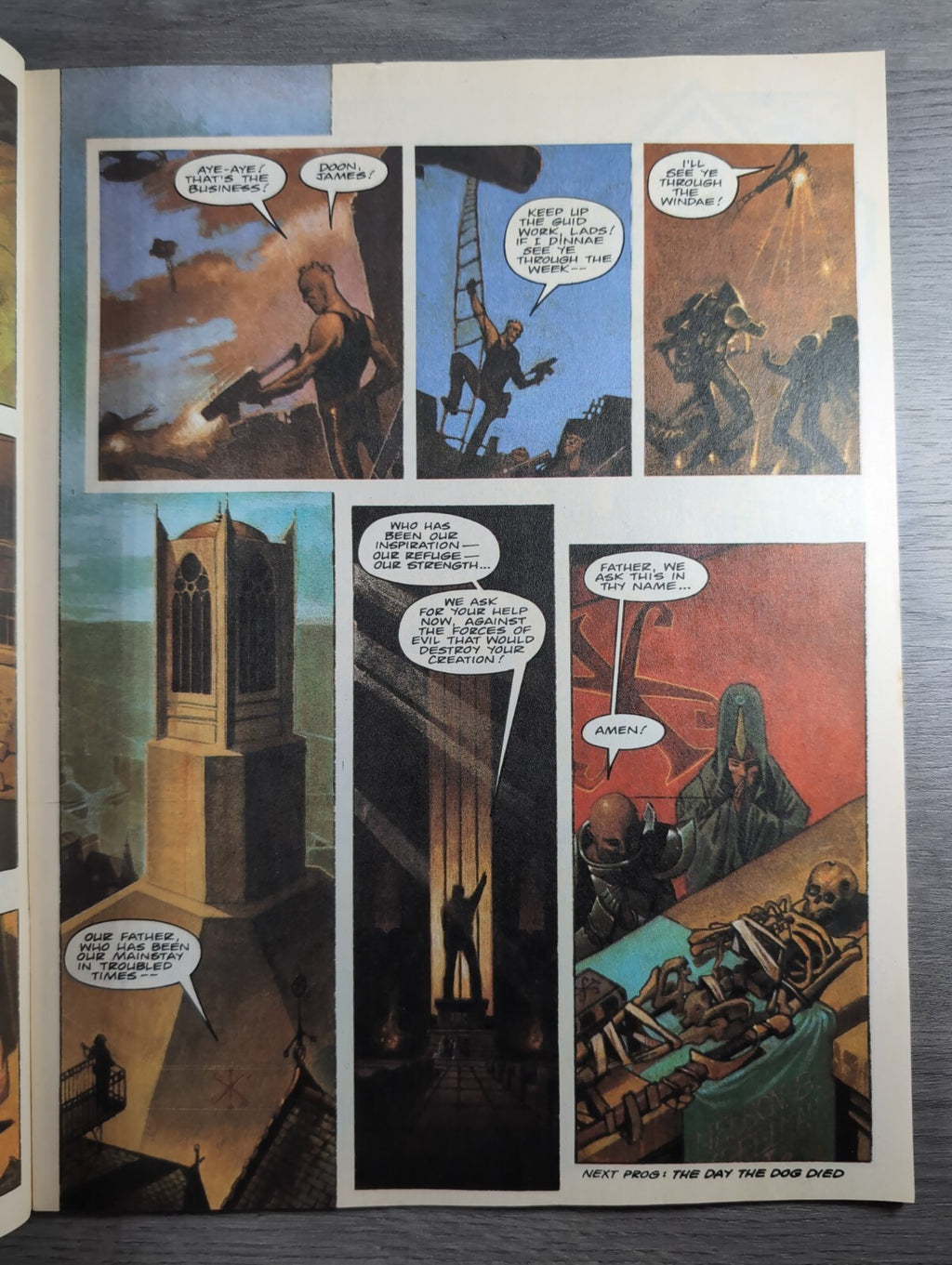 2000AD Prog 685 Featuring Judge Dredd Comic 30 June 1990 Vintage Retro Comic