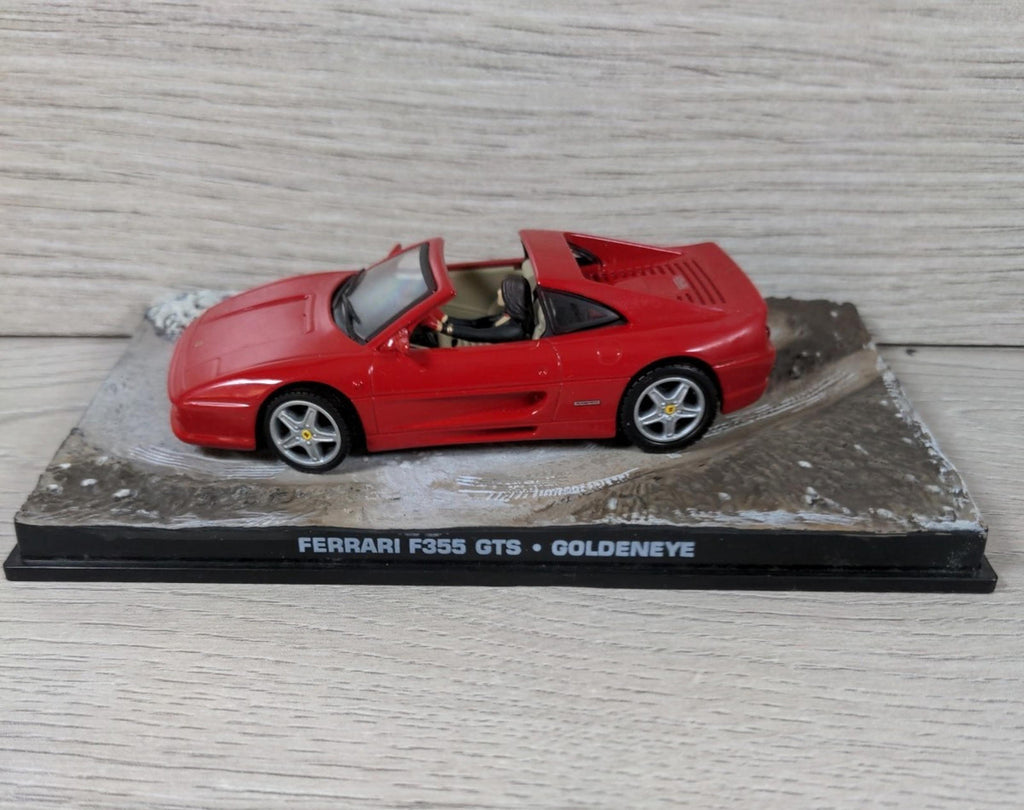 Eaglemoss James Bond 007 Ferrari F355 GTS Goldeneye Diecast Car 1:43 Scale