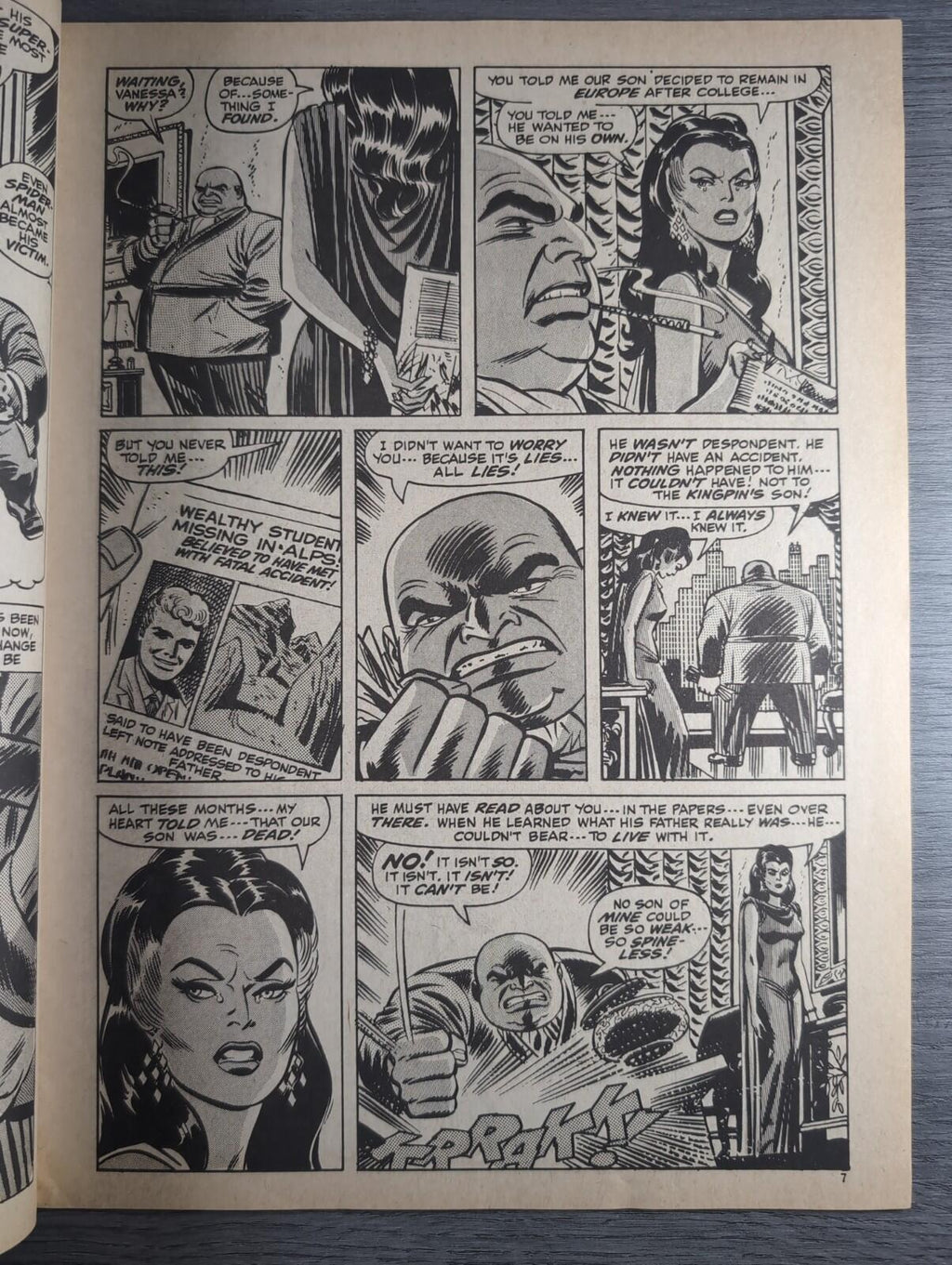 Spider-Man Comics Weekly No 103 Marvel Comics UK 1st February 1975 Vintage Comic