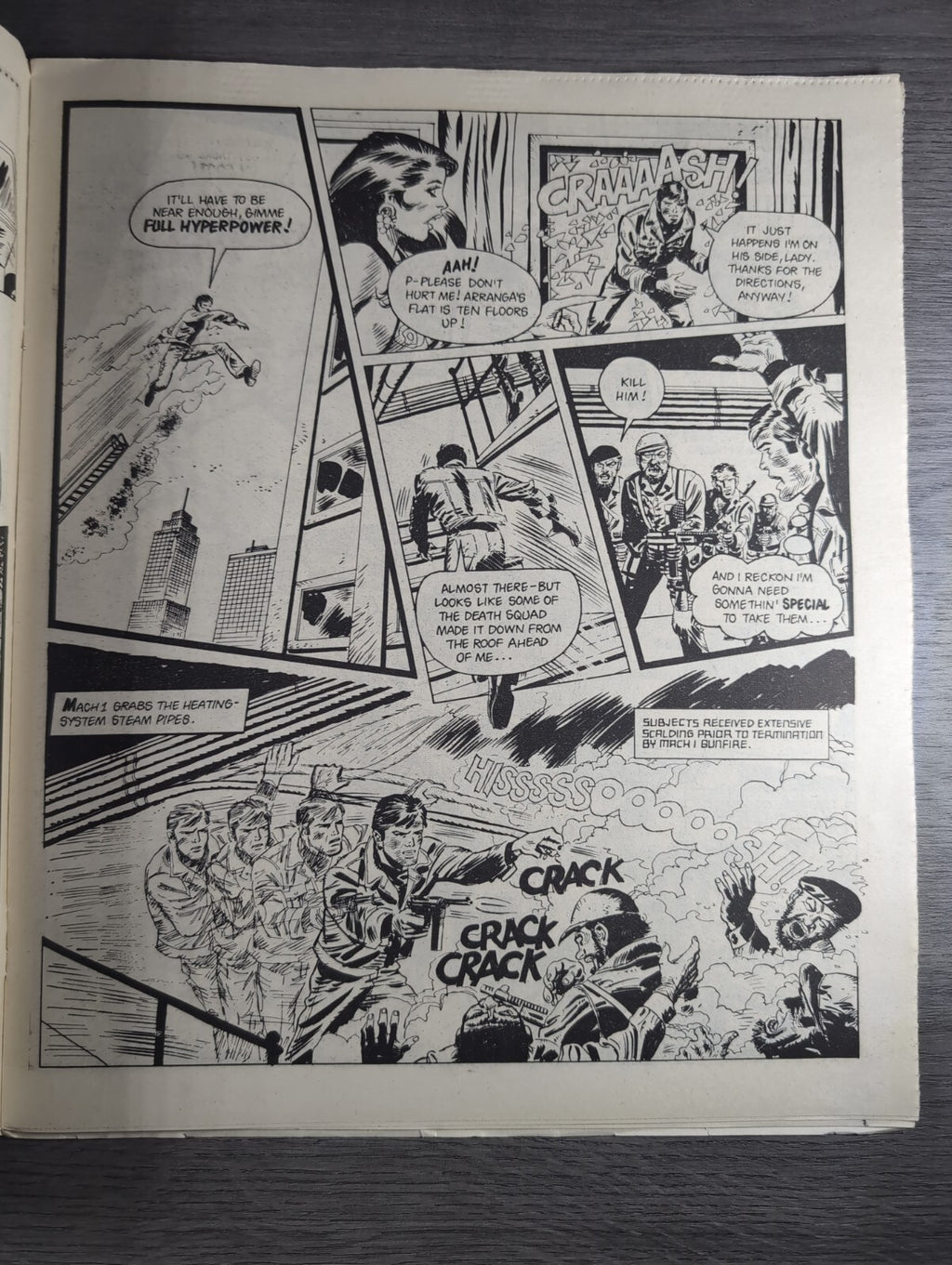 Eagle Comic Issue No. 246 6th December 1986 Vintage Retro UK Comic