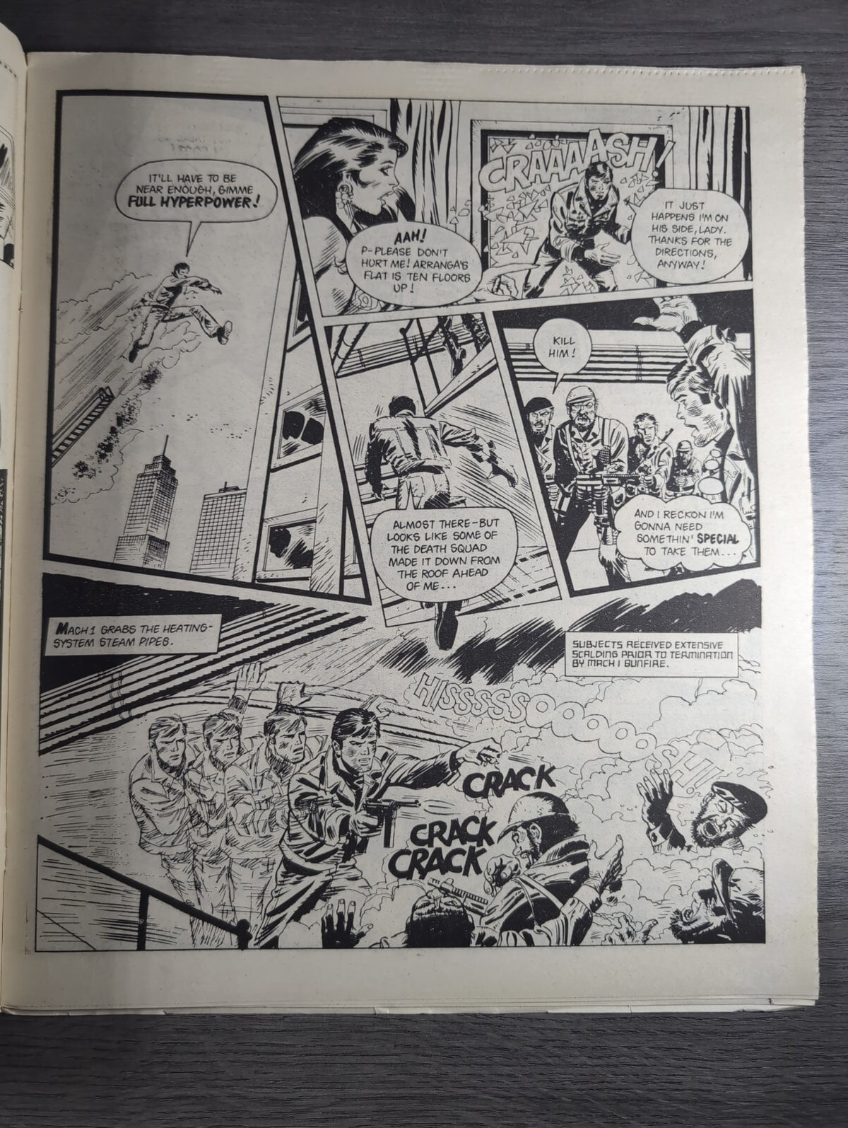 Eagle Comic Issue No. 246 6th December 1986 Vintage Retro UK Comic