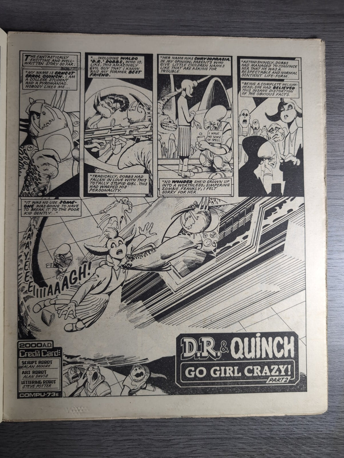 2000AD Prog 353 Featuring Judge Dredd Comic 28th Jan 1984 Vintage Retro Comic