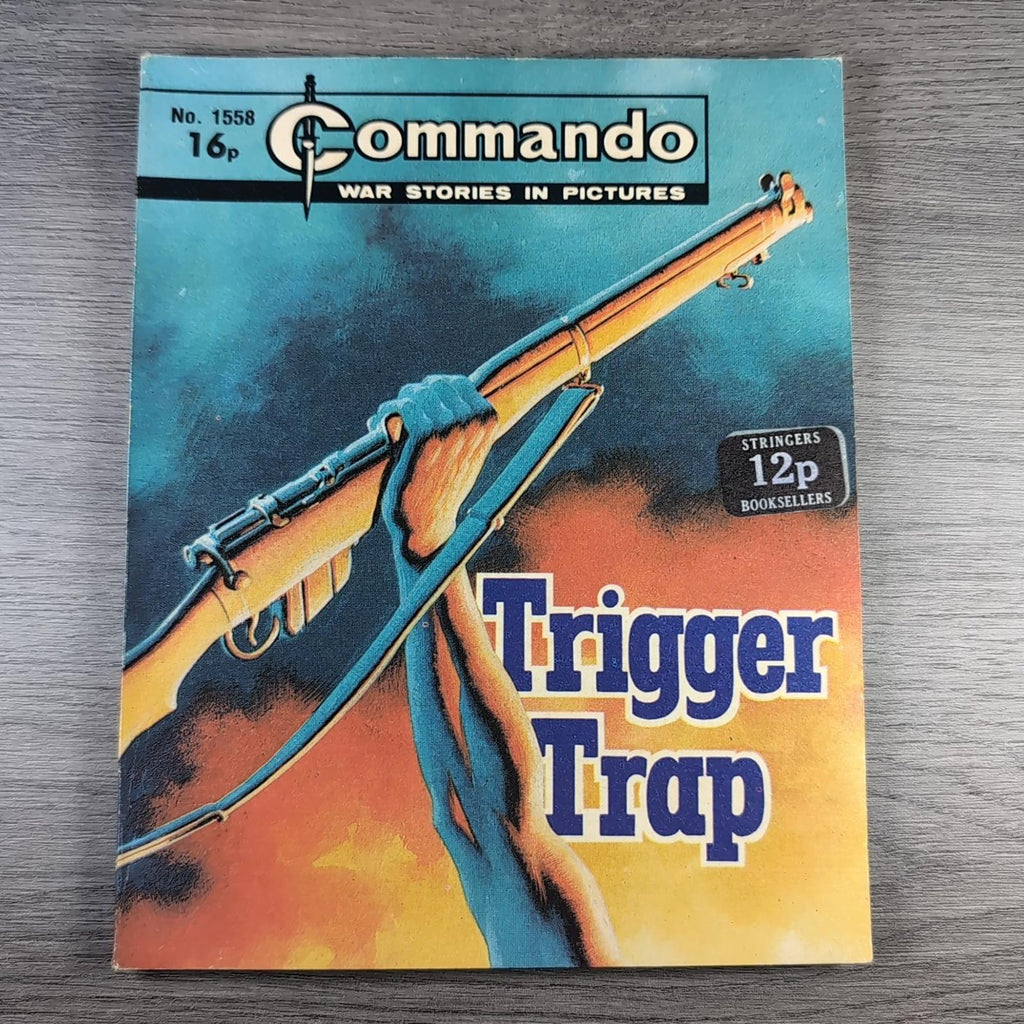 Commando Comic Issue Number 1558 Trigger Trap