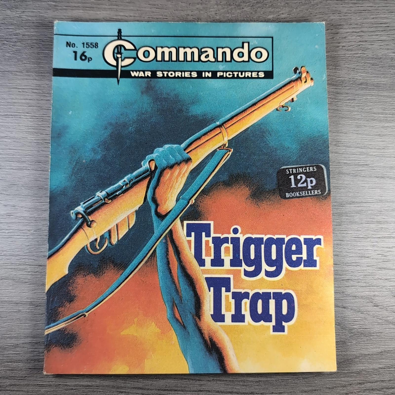 Commando Comic Issue Number 1558 Trigger Trap