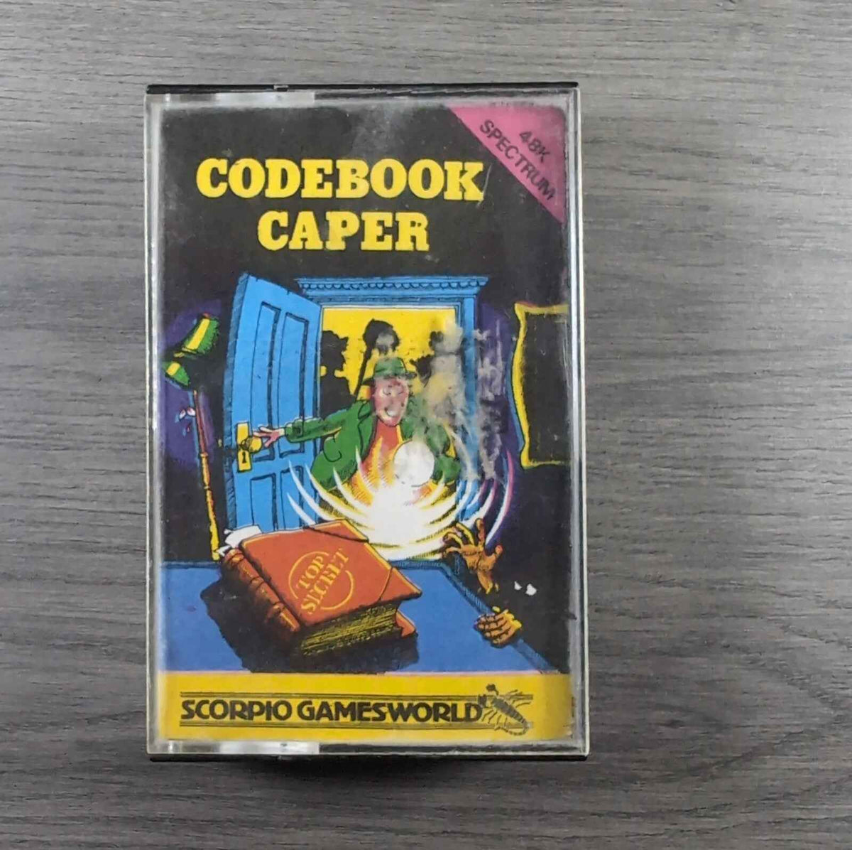 Codebook Caper ZX Spectrum 48K Game Scorpio Games World Tested & Working