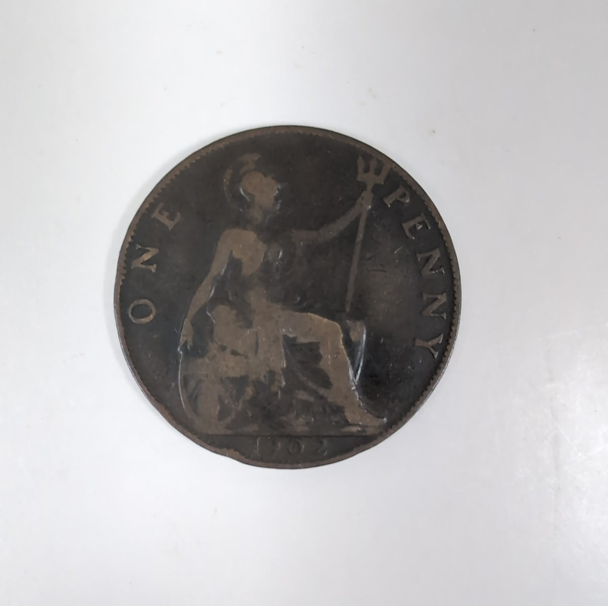 6 x Victorian/Edwardian One Penny 1D Coins 1886, 1896, 1900, 1902 x 2, 1903