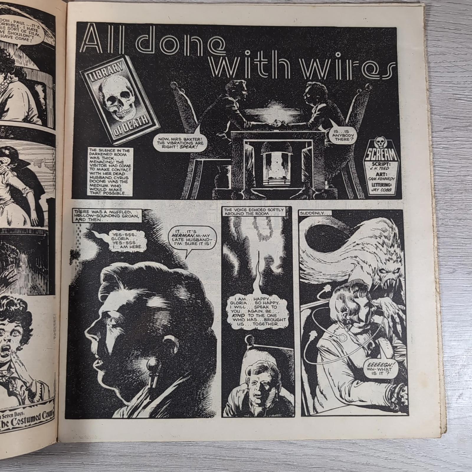 Scream! Comic Issue Number 4 14th April 1984