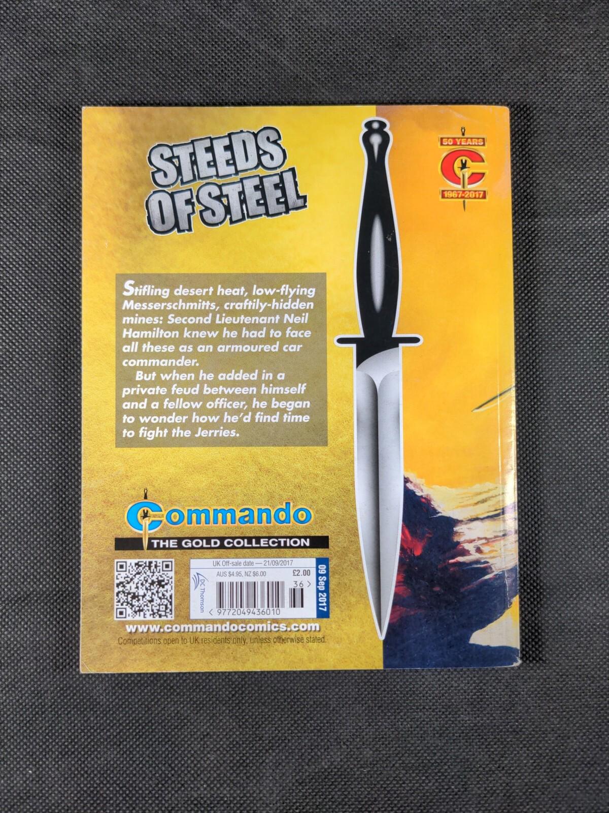 Commando Comic Issue Number 5052 Steeds Of Steel - Retrorama UK
