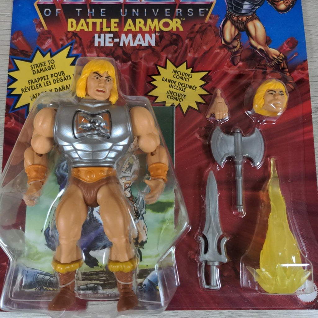 Masters of the Universe MOTU Origins He-Man Battle Armor Action Figure