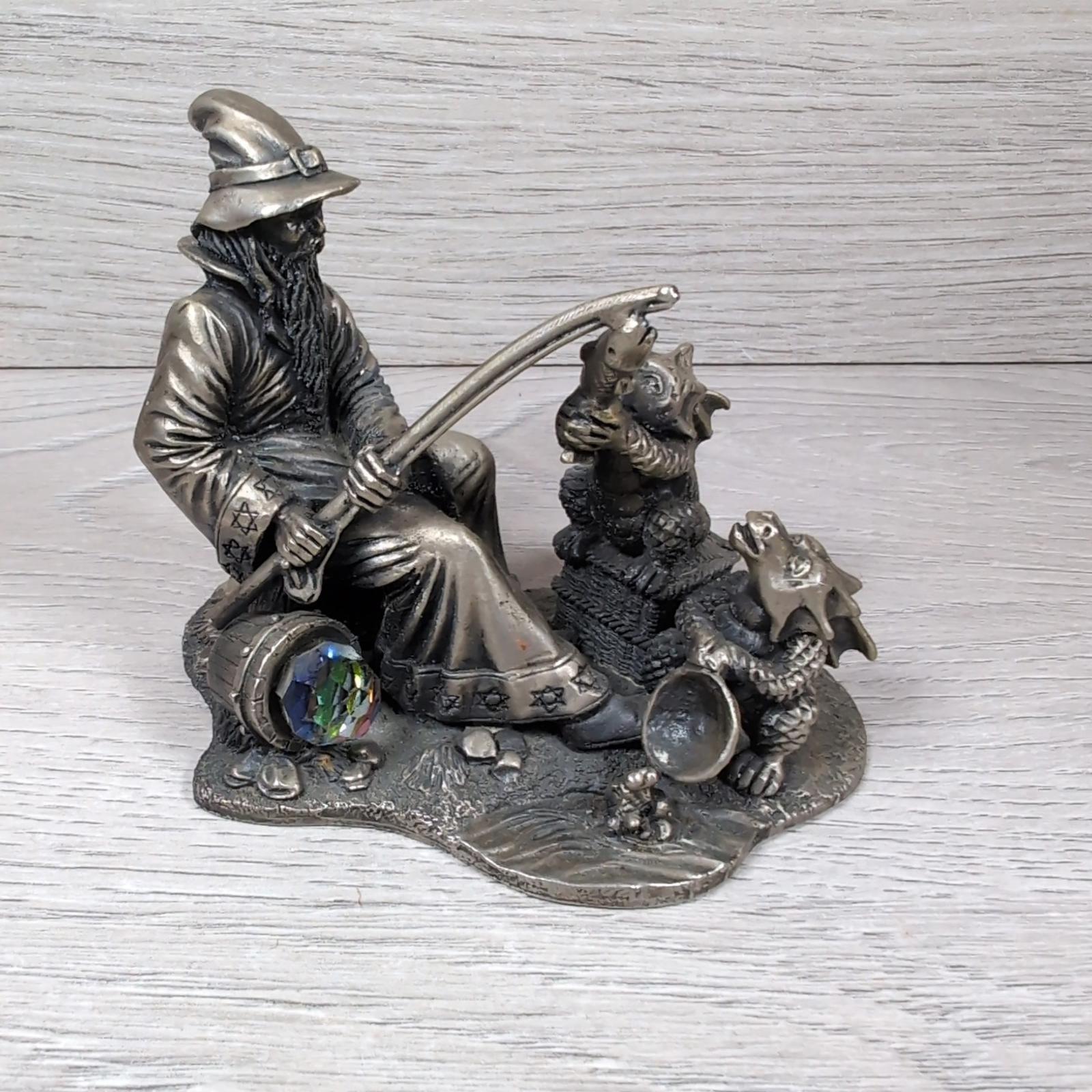 Myth & Magic The One That Got Away 3177 The Tudor Mint Pewter Metal Figure