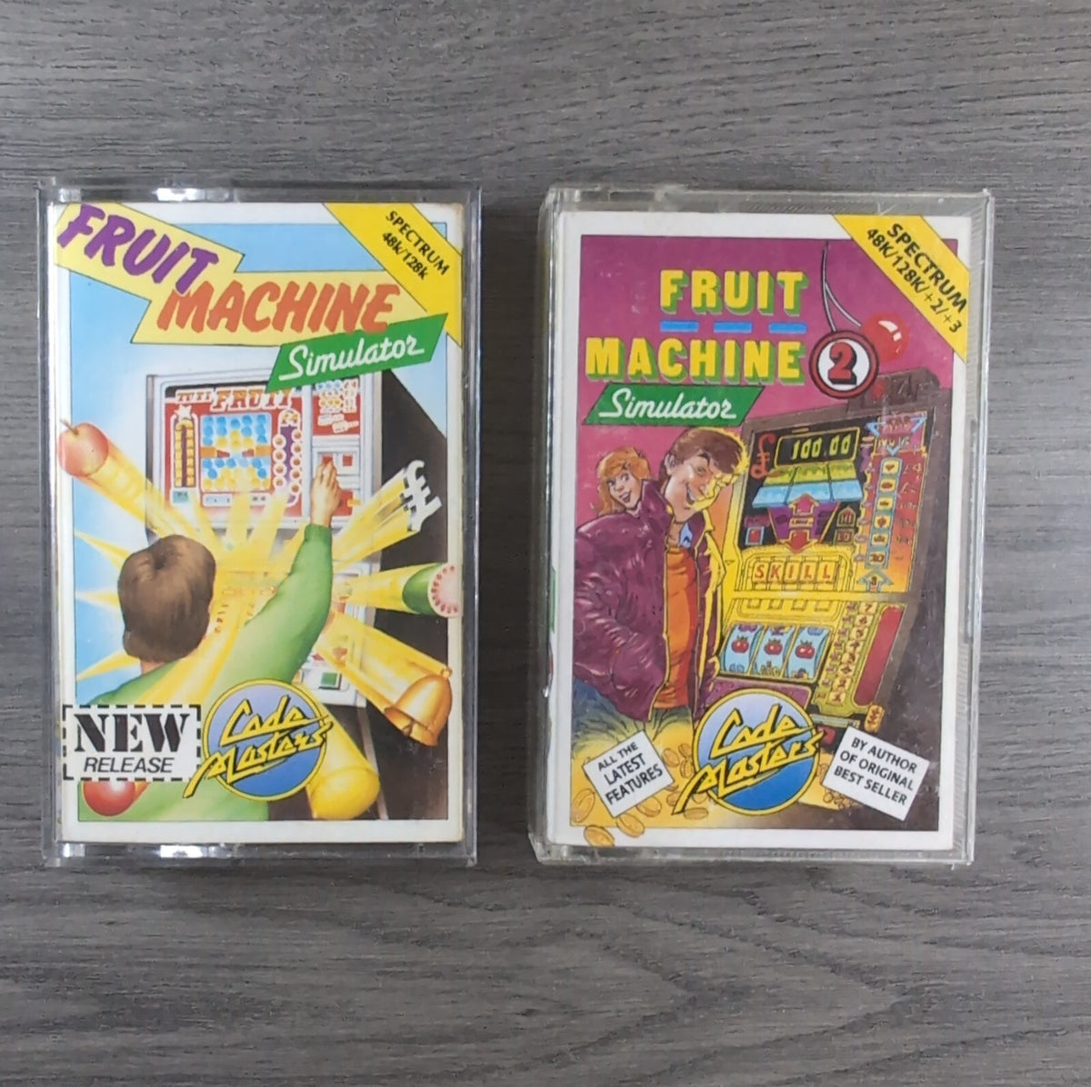Fruit Machine Simulator 1 & 2 ZX Spectrum 48/128K Game Bundel Tested & Working