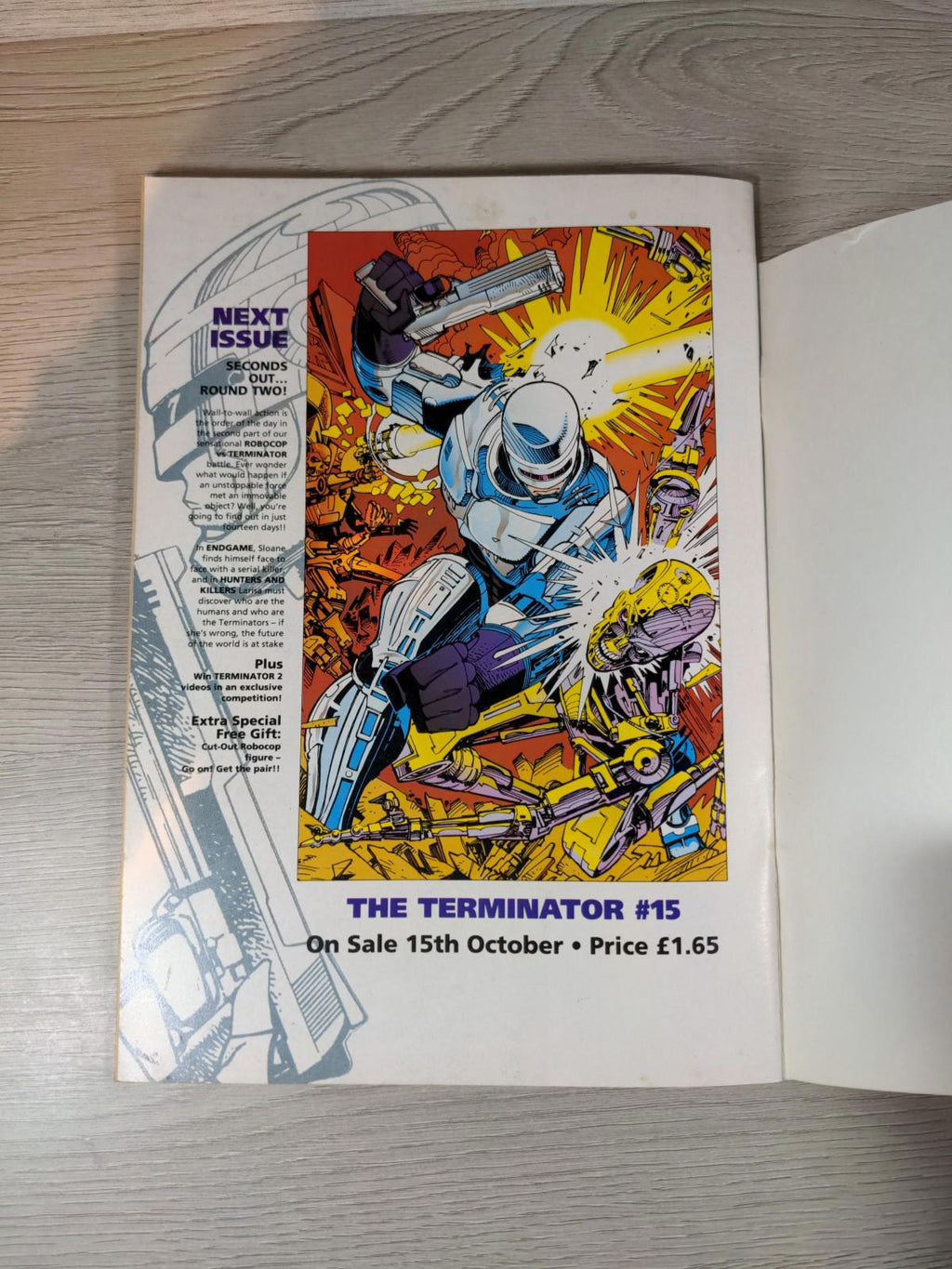 Robocop Versus The Terminator Issue 14 November 1992 Dark Horse Comics - Retrorama UK