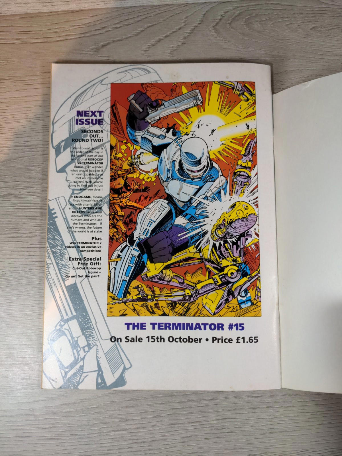 Robocop Versus The Terminator Issue 14 November 1992 Dark Horse Comics - Retrorama UK