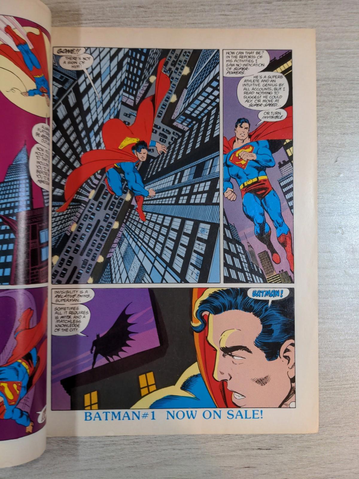 DC Comics Superman Issue No #4 1988 Vintage Comic - Retrorama UK