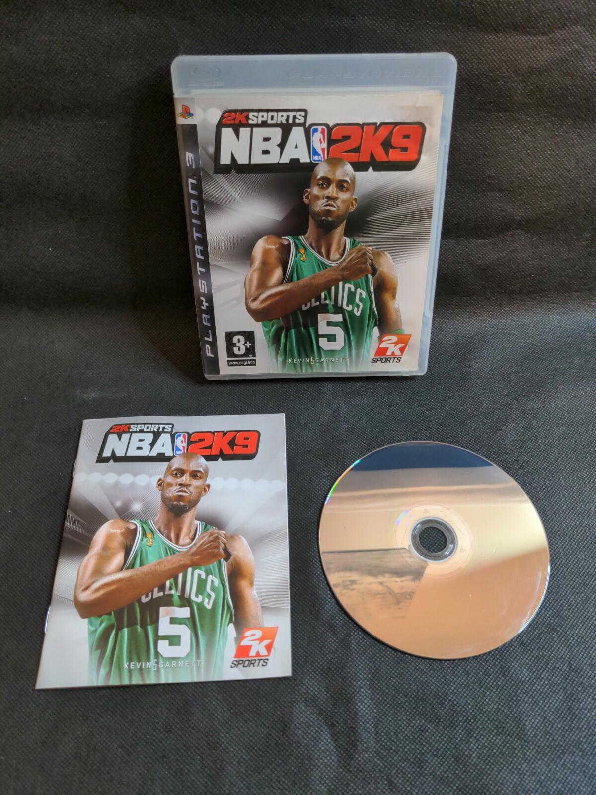 NBA 2K9 PlayStation PS3 3 Game 2K Sports Region 2 Age 3+