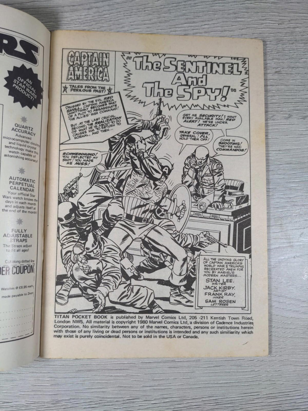 The Titans Pocket Book Issue Number 4 Marvel Digest Series 1980's Vintage Comic - Retrorama UK