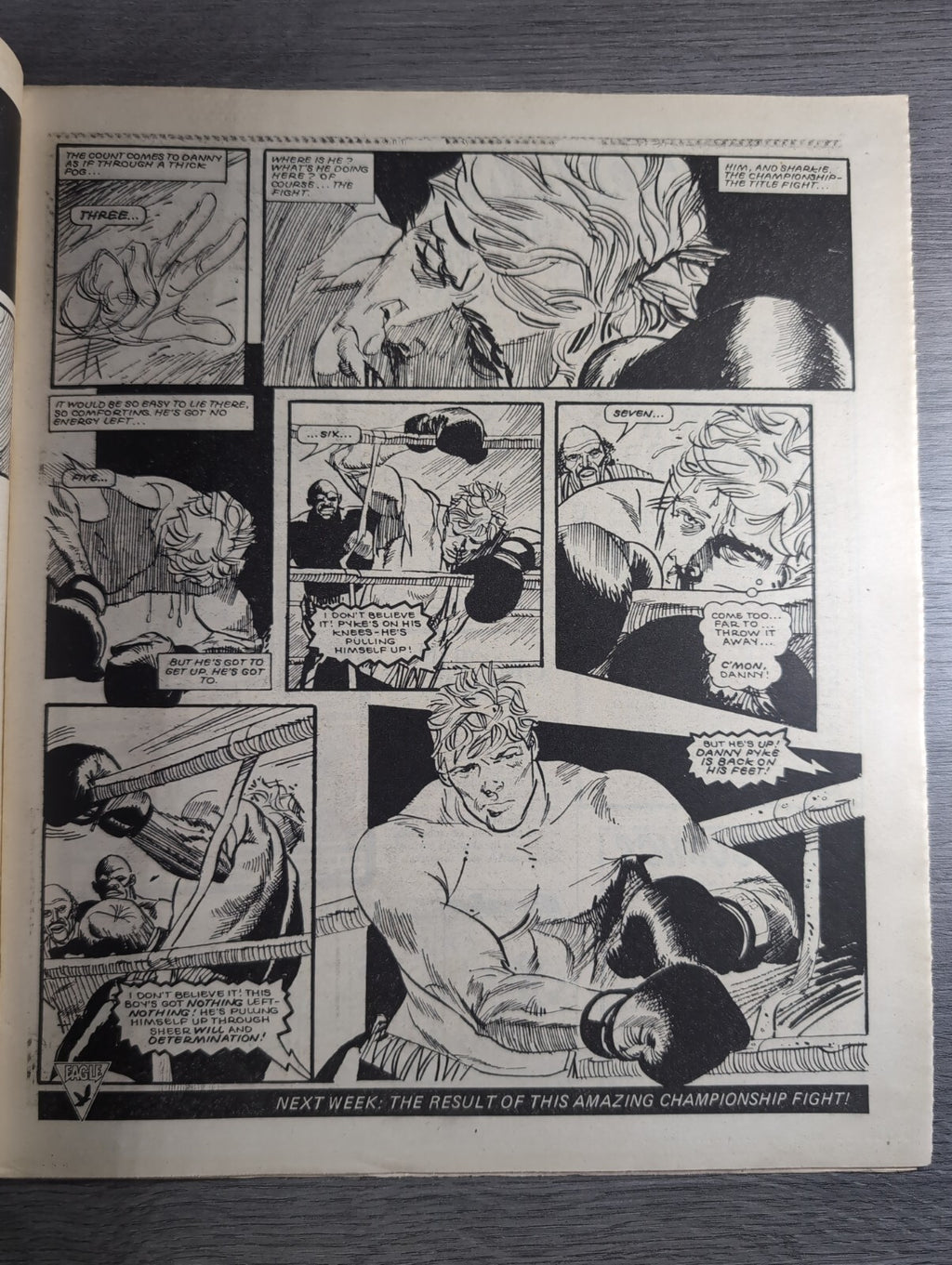 Eagle Comic Issue 7th July 1984 Vintage Retro UK Comic