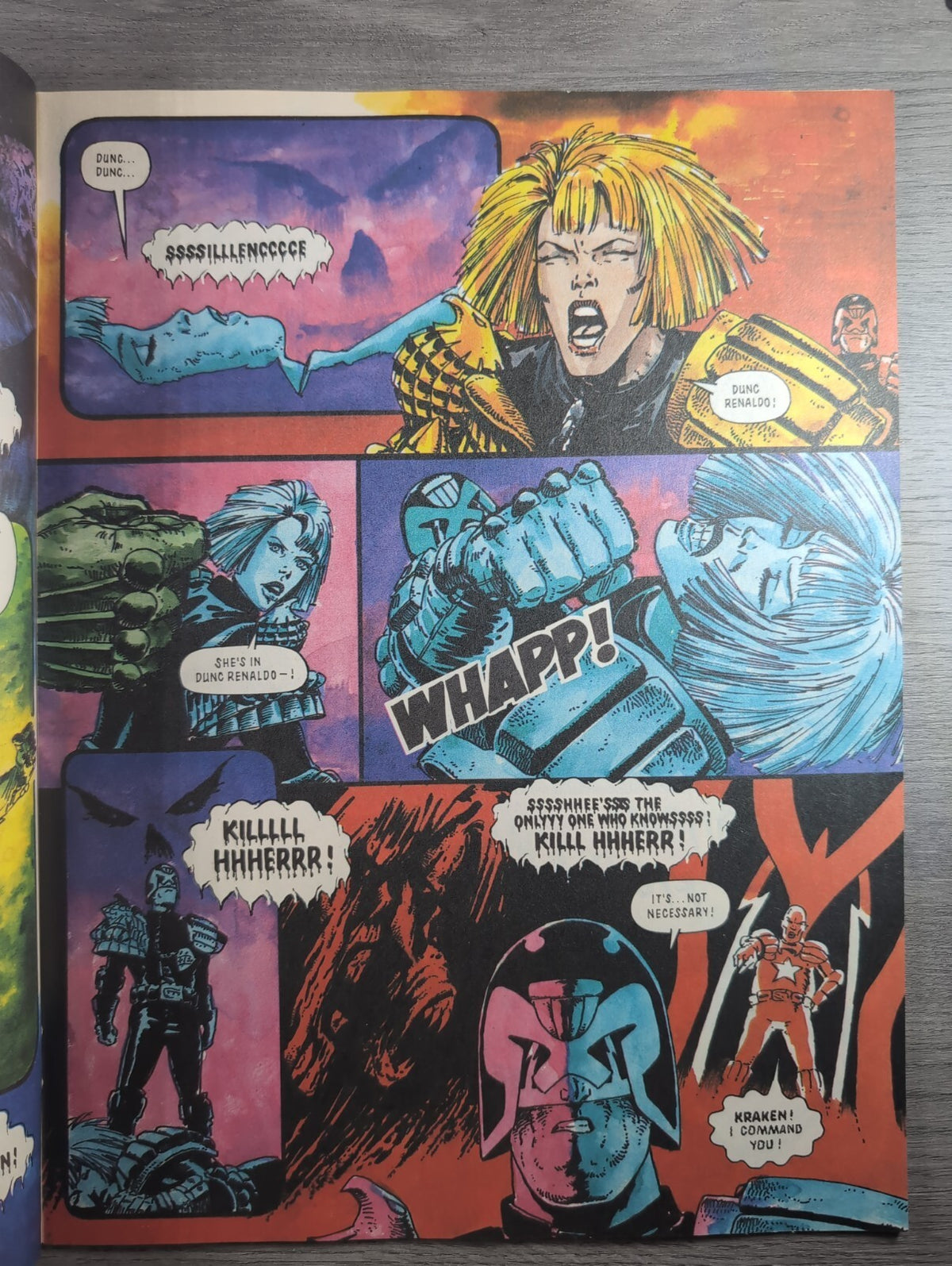2000AD Prog 683 Featuring Judge Dredd Comic 16th June 1990 Vintage Retro Comic