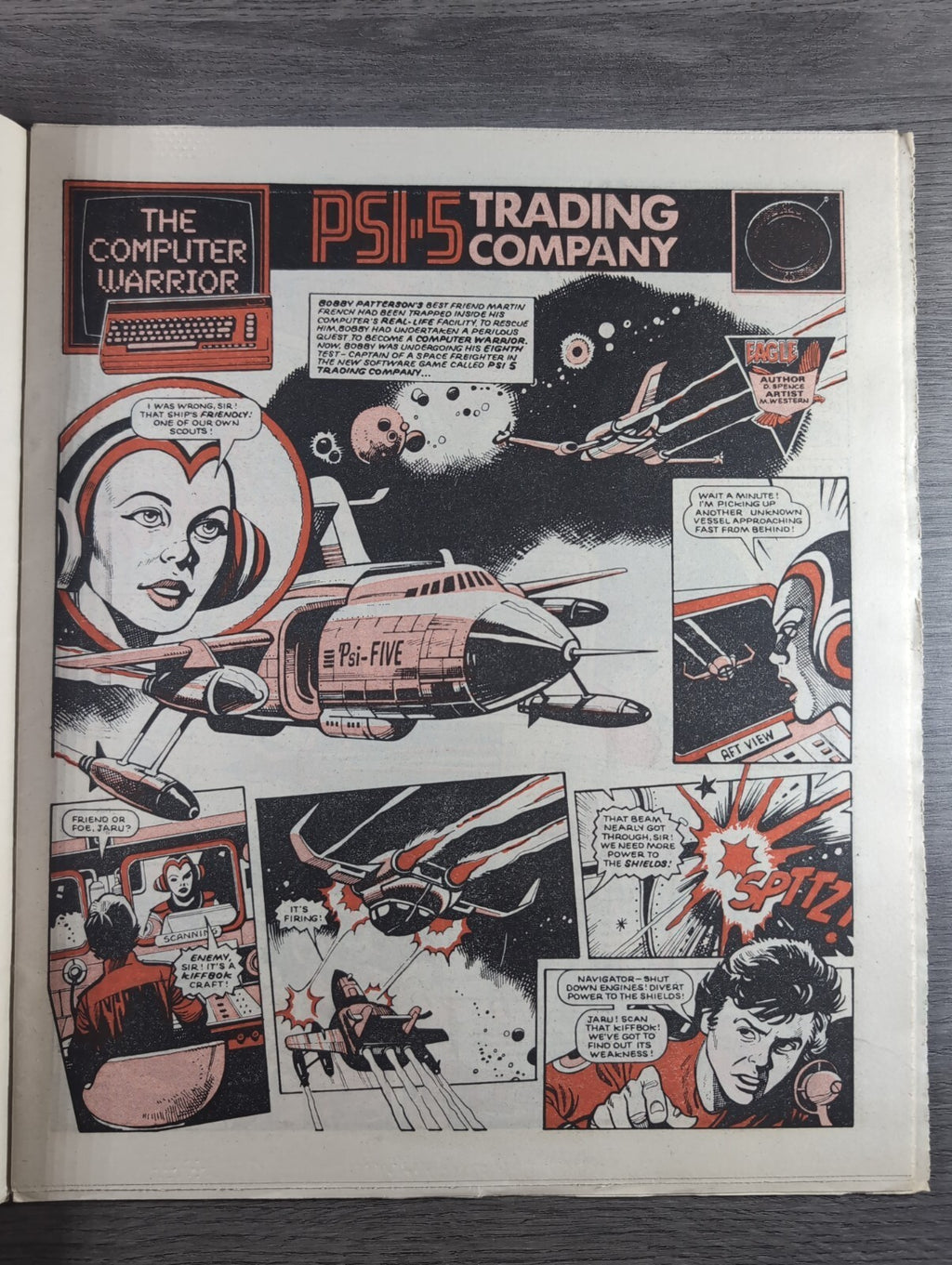 Eagle Comic Issue No. 213 19th April 1988 Vintage Retro UK Comic