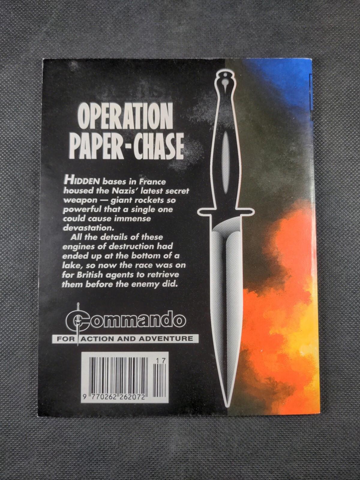 Commando Comic Issue Number 3219 Operation Paper-Chase - Vintage Comic - Retrorama UK