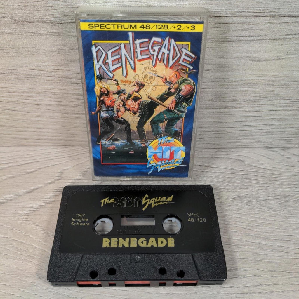 Renegade ZX Spectrum 48/128K Game Cassette The Hit Squad Tested & Working