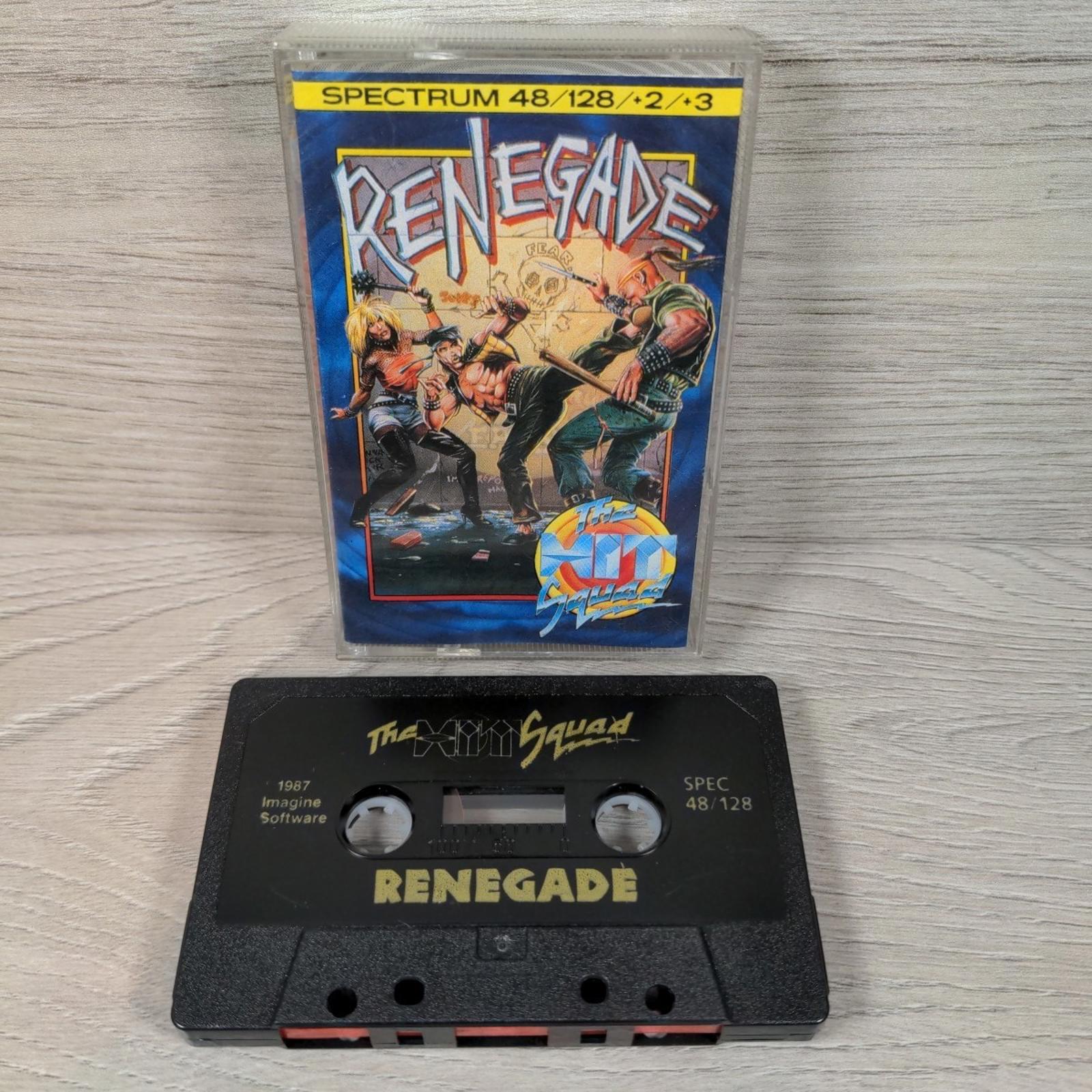 Renegade ZX Spectrum 48/128K Game Cassette The Hit Squad Tested & Working