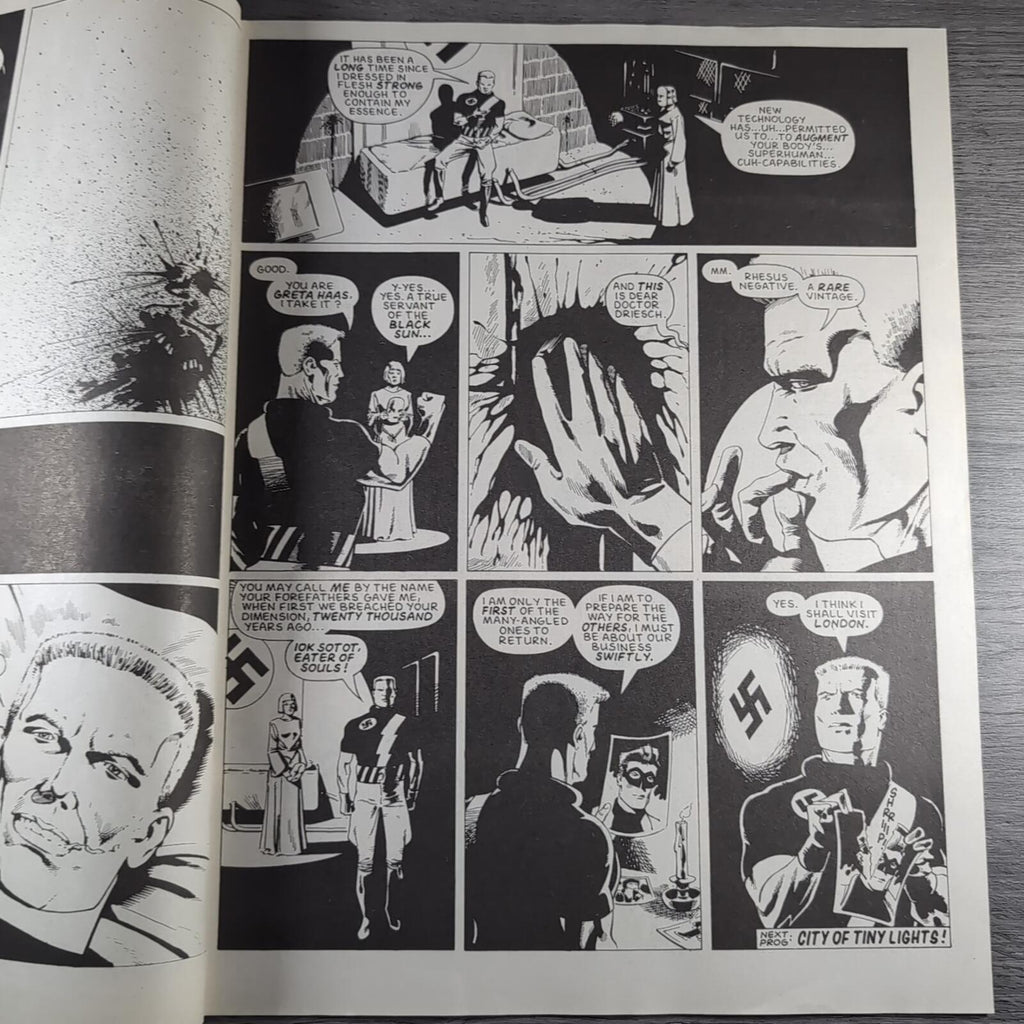 2000AD Prog 537 Featuring Judge Dredd 29th August 1987 Vintage Comic