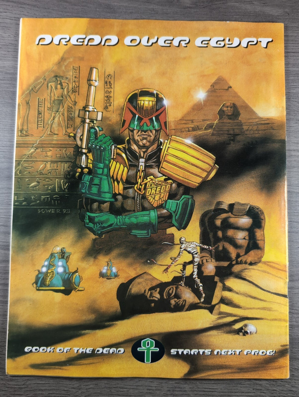 2000AD Prog 858 Featuring Judge Dredd Comic 23 Oct 1993 Vintage Retro Comic