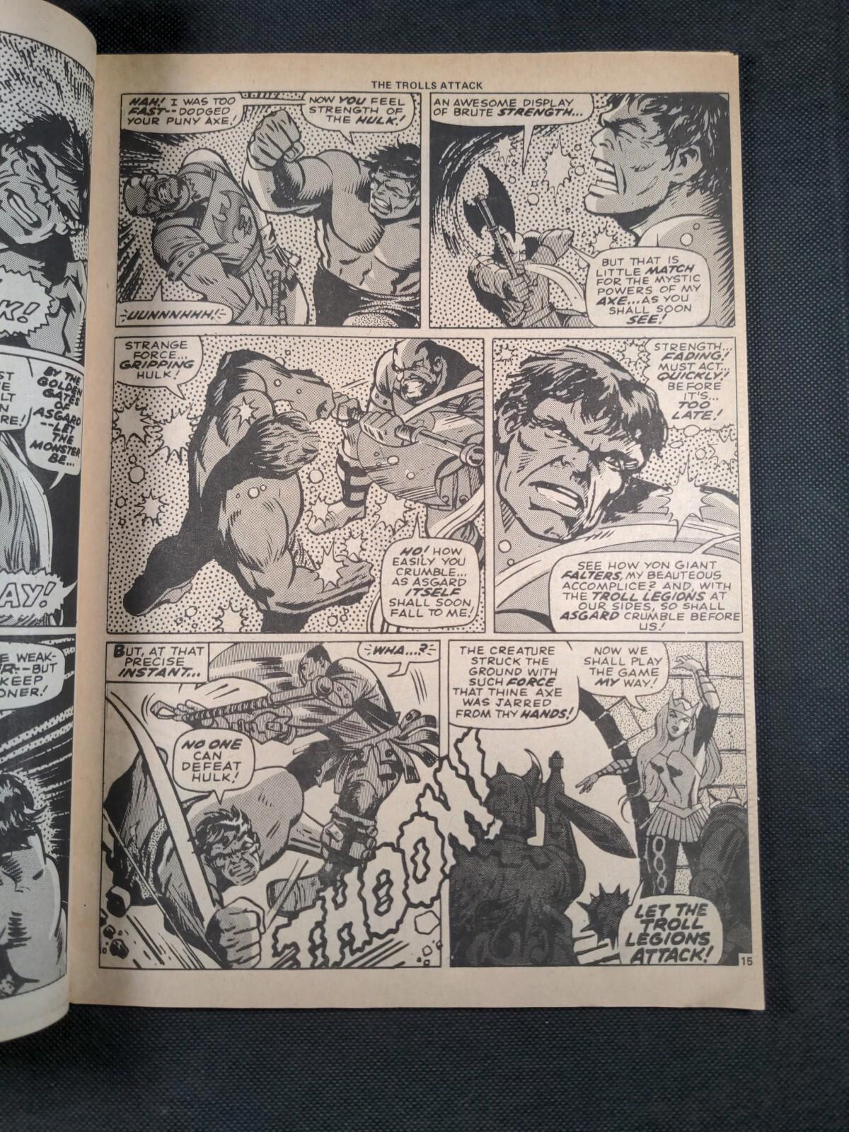 Mighty World of Marvel Issue No 45 August 1973 Marvel UK Vintage Comic - Retrorama UK