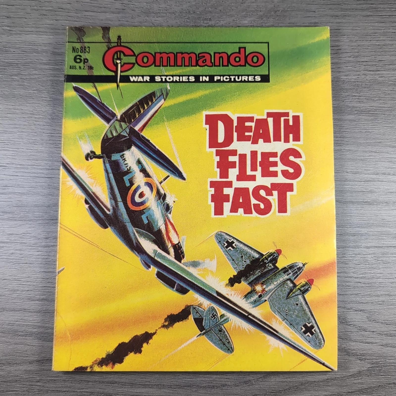 Commando Comic Issue Number 883 Death Flies Fast