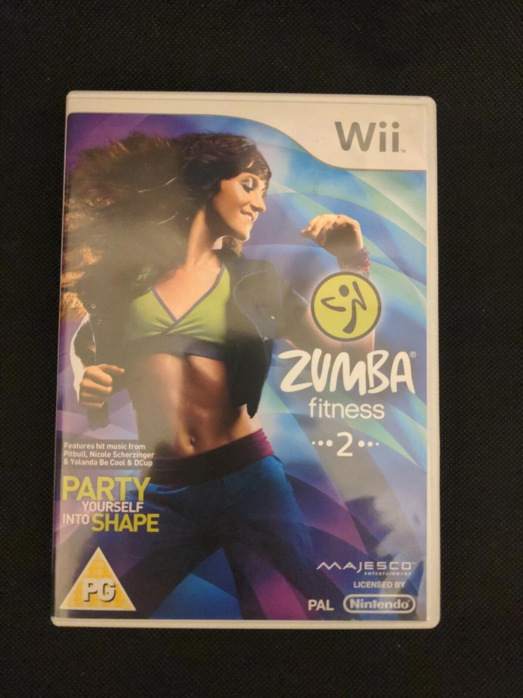 Zumba Fitness 2 Nintendo Wii Game Very Good Condition