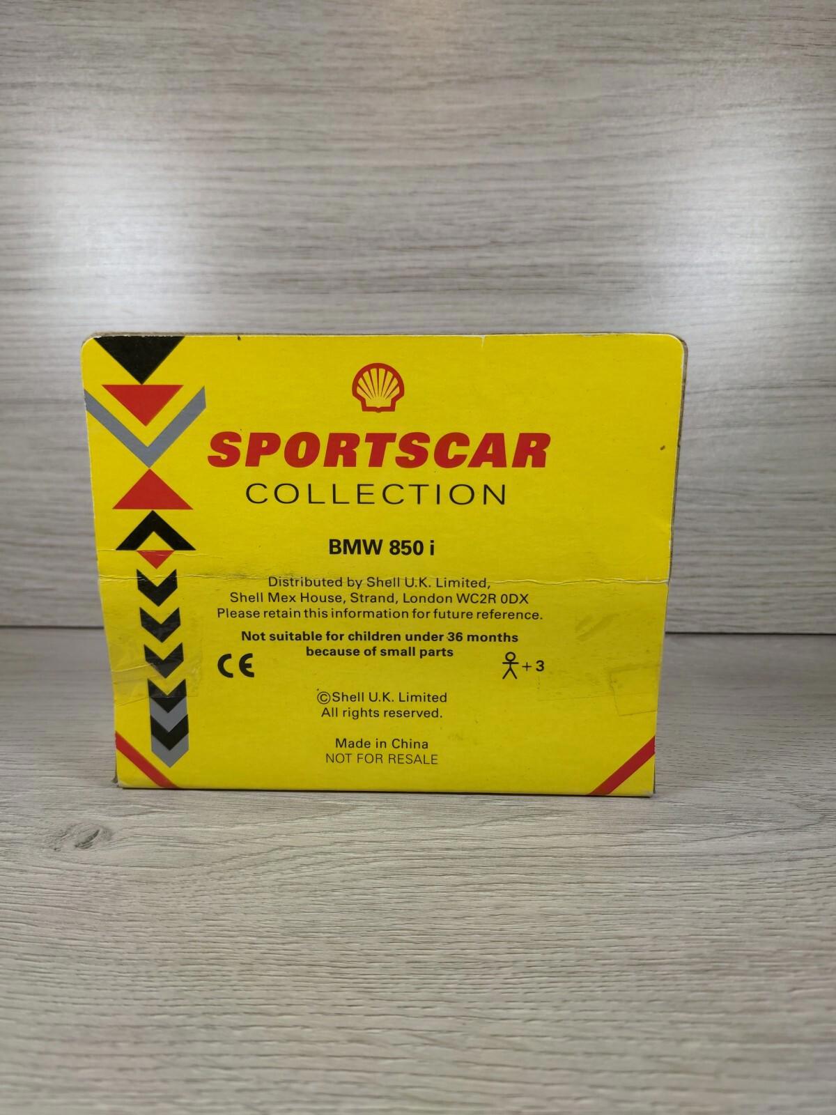 Shell Garage Sports Car Collection BMW 850 I Vintage Dicast Car