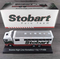 Atlas Editions Eddie Stobart Scania High Line Horsebox 1:76 Scale Die-Cast Model