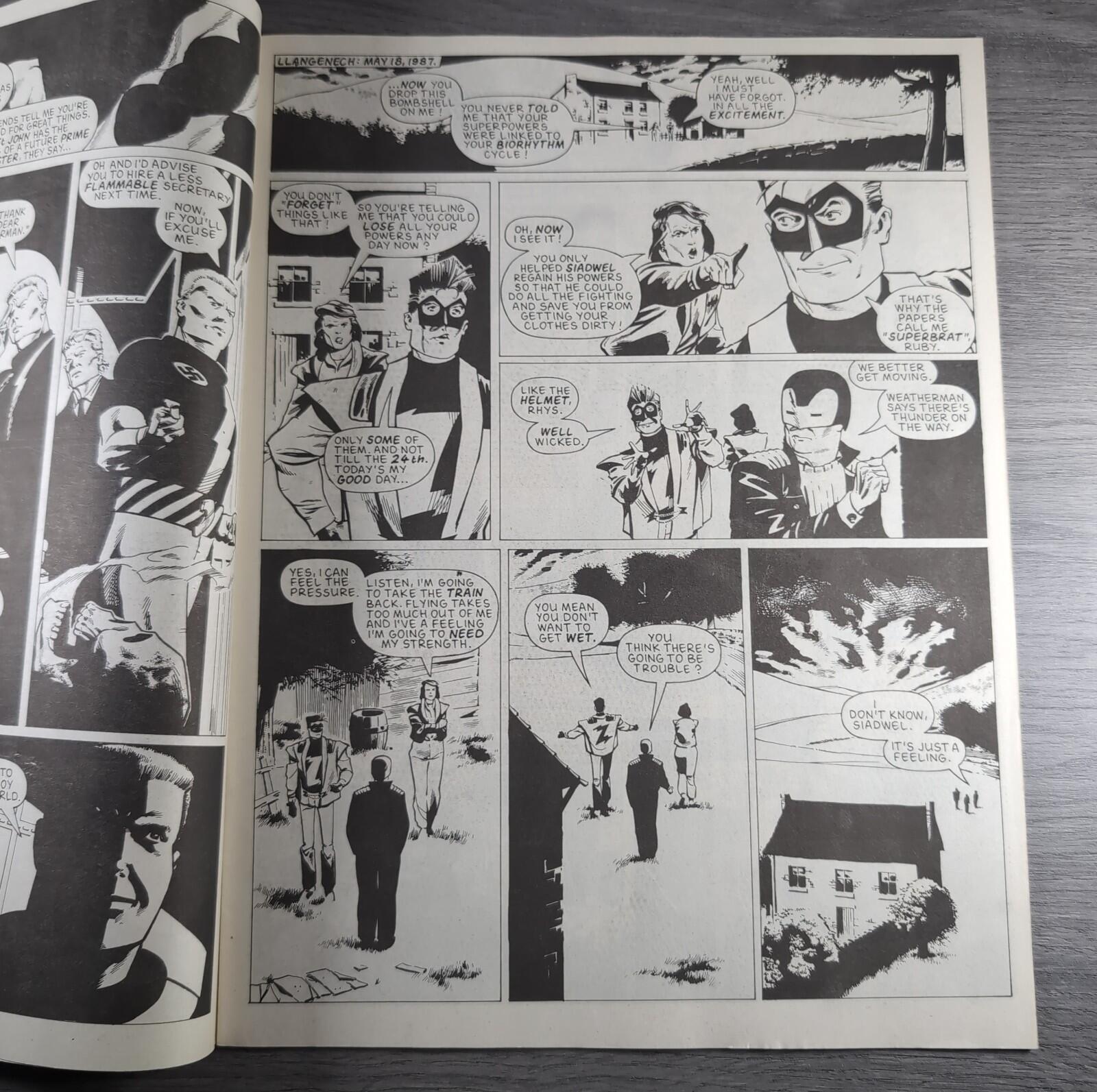 2000AD Prog 544 Featuring Judge Dredd 17th October 1987 Vintage Comic