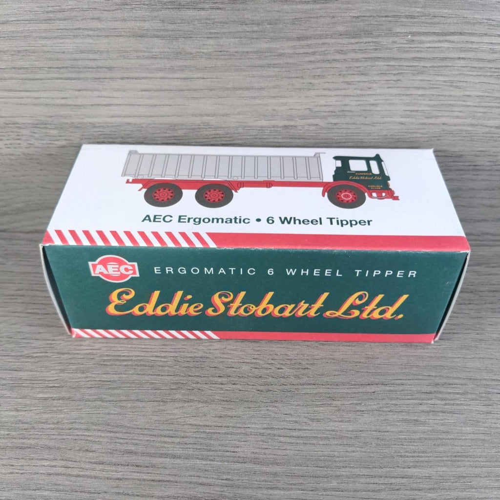 Atlas Editions Eddie Stobart ACE Ergomatic 6 Wheel Tipper 1:76 Scale Die-Cast