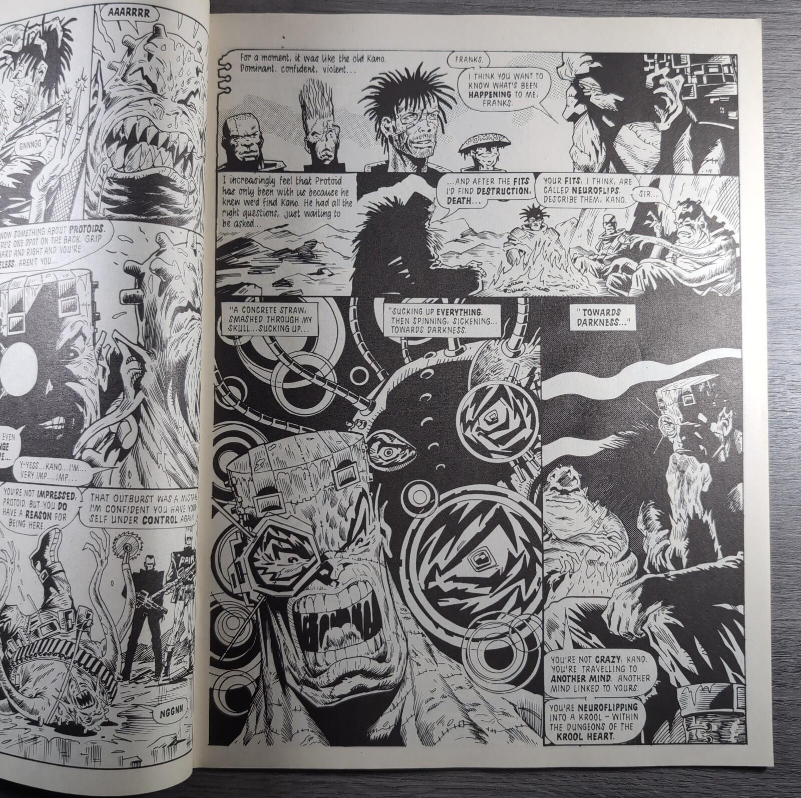 2000AD Prog 556 Featuring Judge Dredd 9th January 1988 Vintage Comic