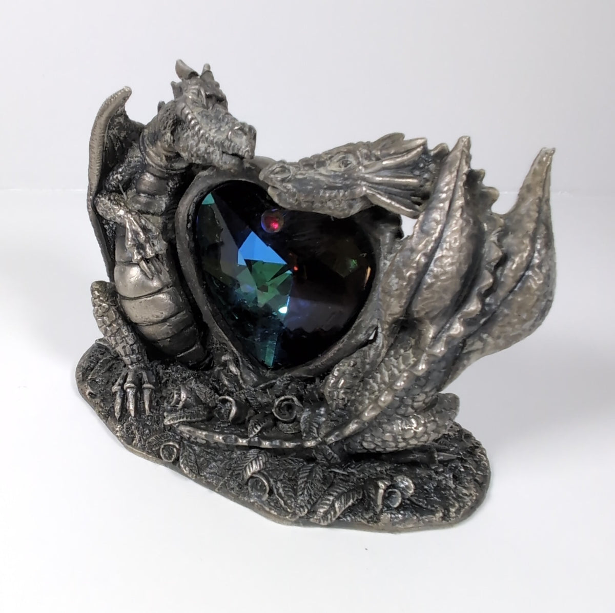 Myth & Magic Romancing The Dragon 3846 The Tudor Mint Pewter Metal Figure