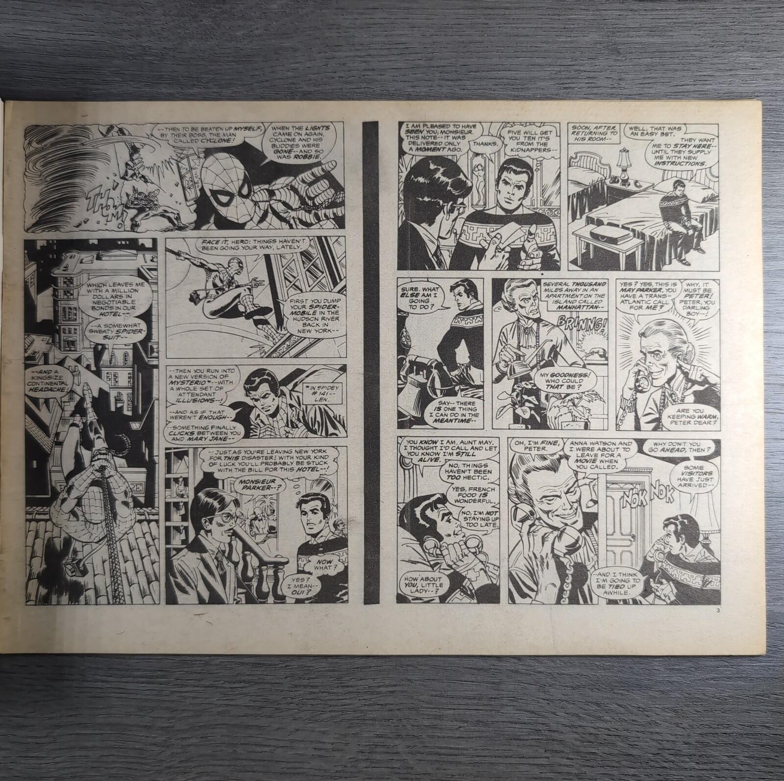 Super Spider-Man With The Super Heroes No. 193 Marvel Comics 20th October 1976