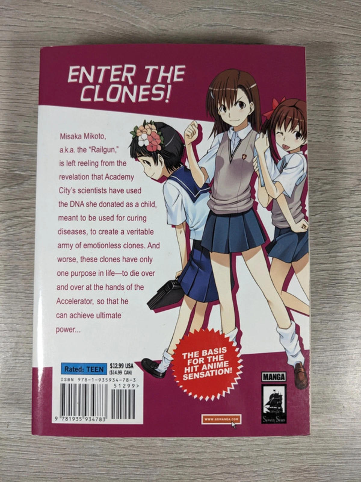 A Certain Scientific Railgun: Volume 5 by Kazuma Kamachi Manga Paperback 2012