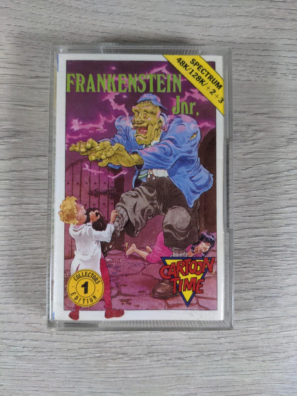 Frankenstein Jnr ZX Spectrum 48K 128K Game Cassette Tested & Working