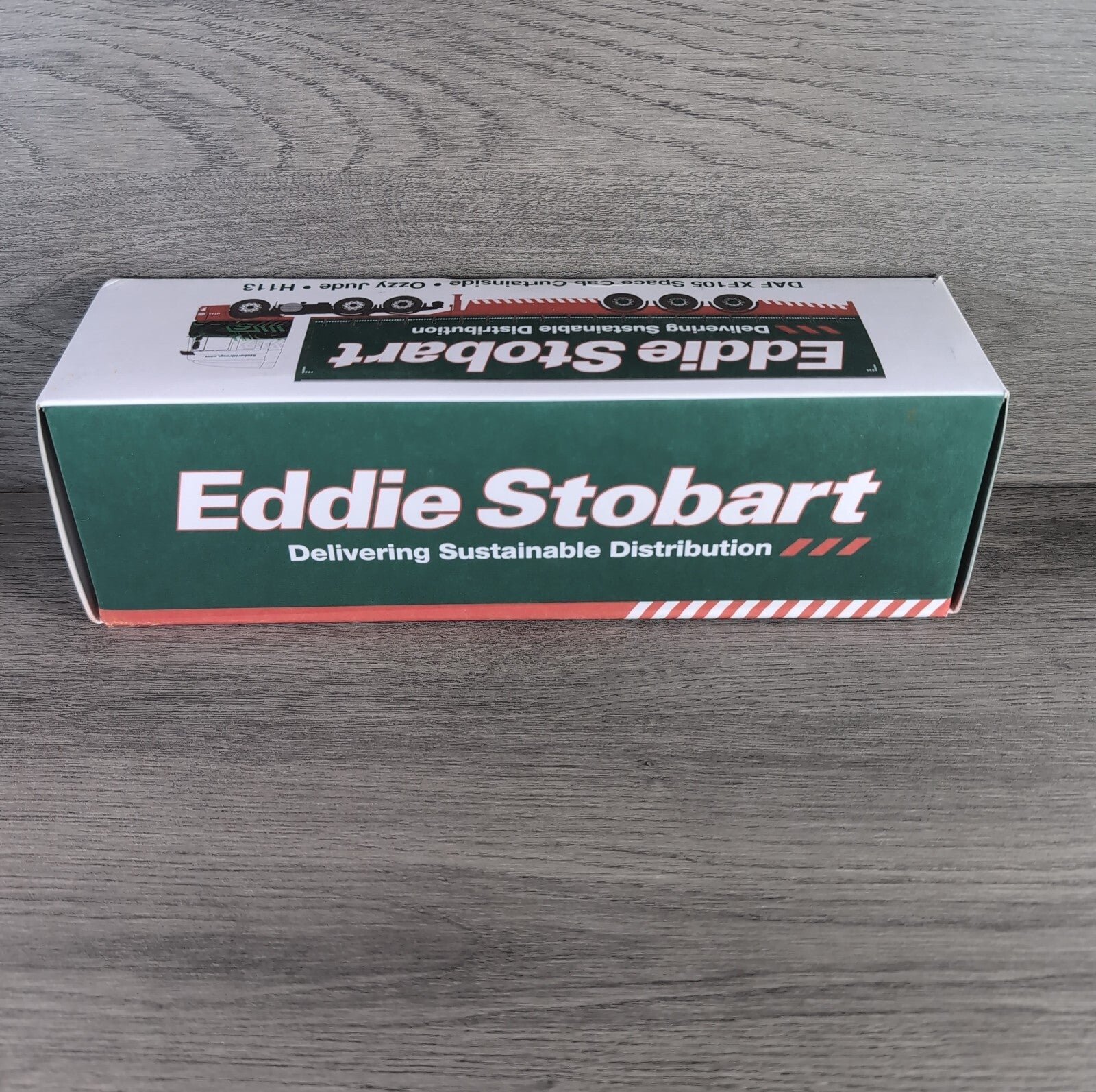 Atlas Editions Eddie Stobart DAF XF105 Space Cab Curtianside Ozzy Jude H113 1:76