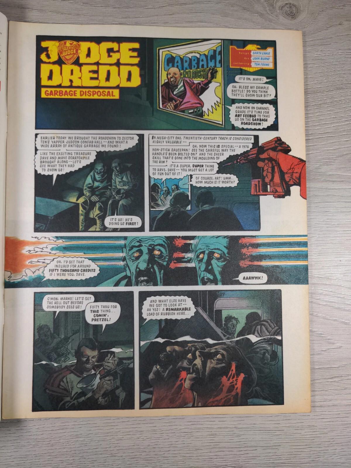 2000AD Featuring Judge Dredd Prog 738 July 1991 Vintage Comic