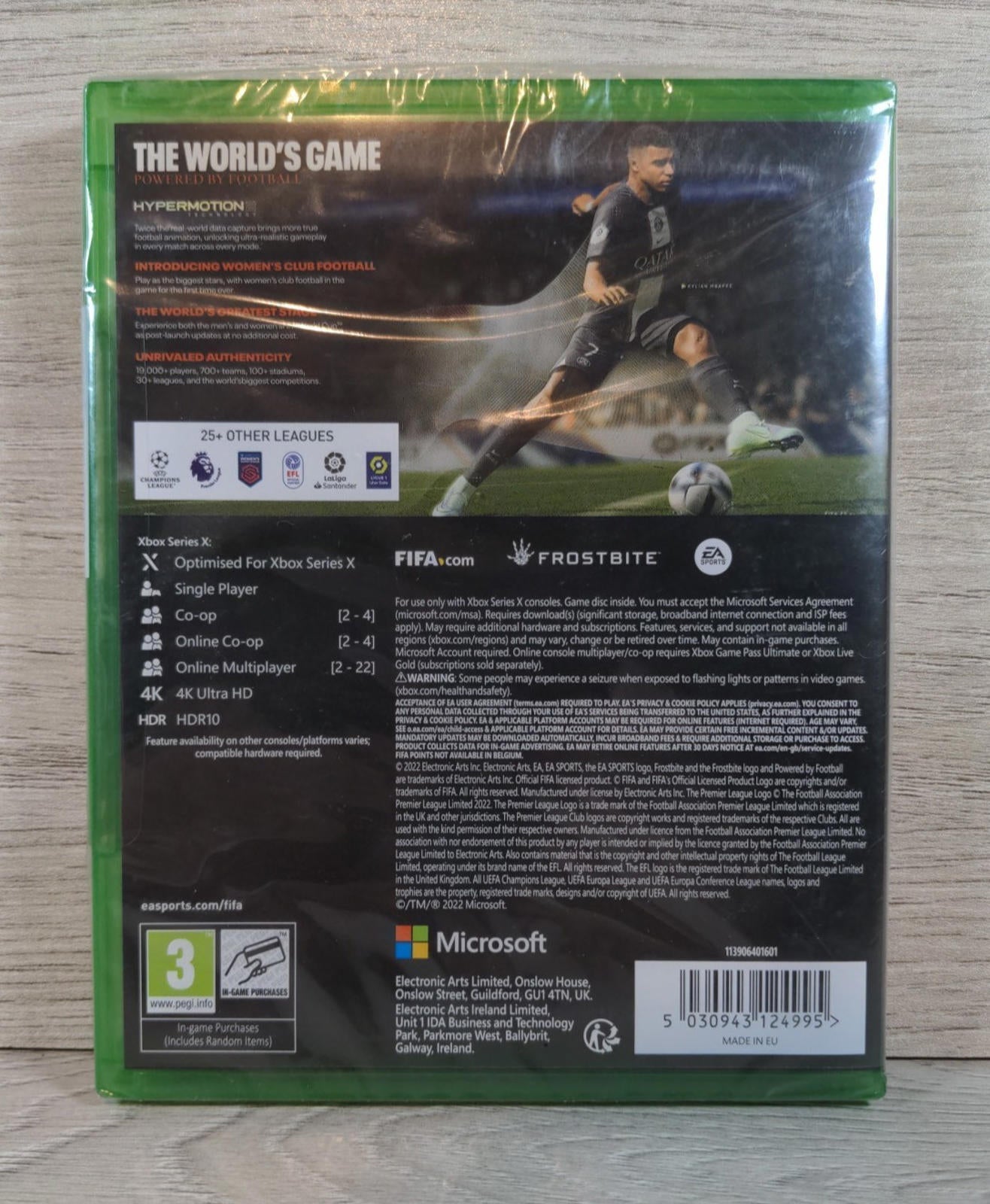 FIFA 23 Microsoft Xbox Series X  Sam Kerr Edition EA Sports New & Sealed - Retrorama UK