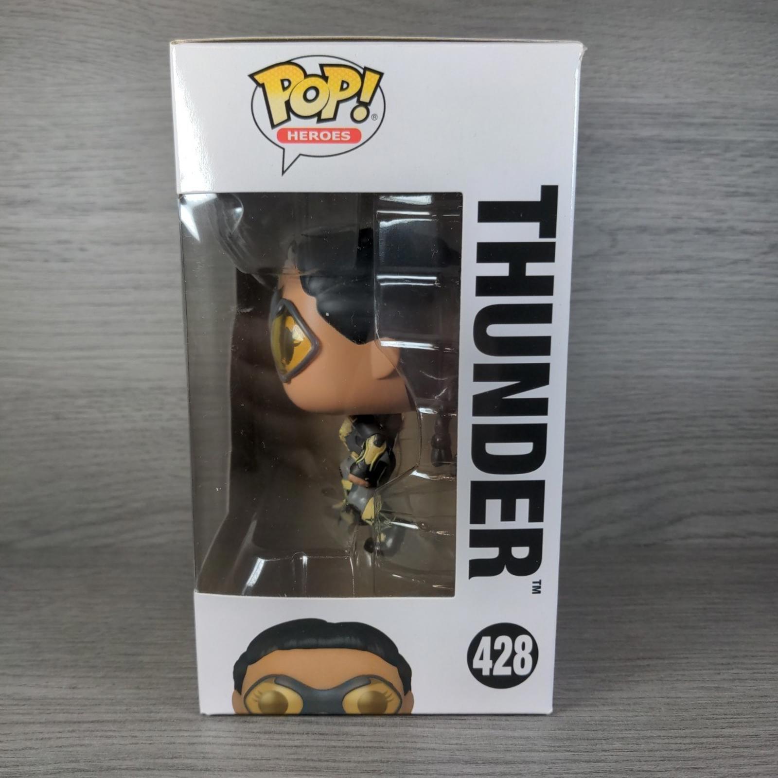 Funko Pop! Heroes Black Lightning Thunder #428 Vinyl Figure - Retrorama UK