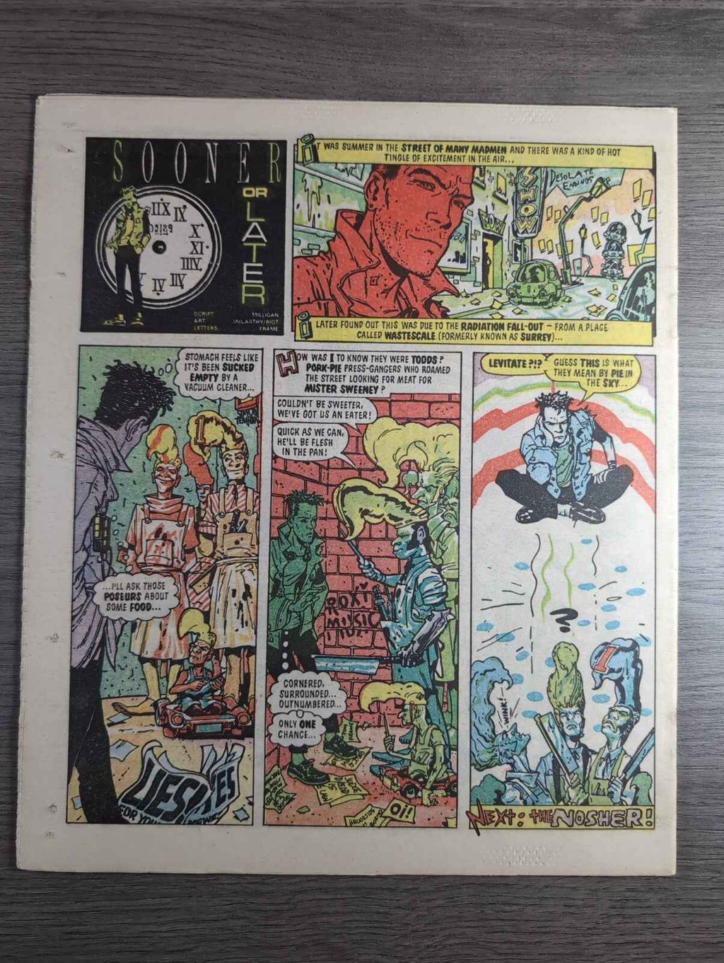 2000AD Prog 474 Featuring Juddge Dread Comic Date 14 June 1986 Vintage Comics