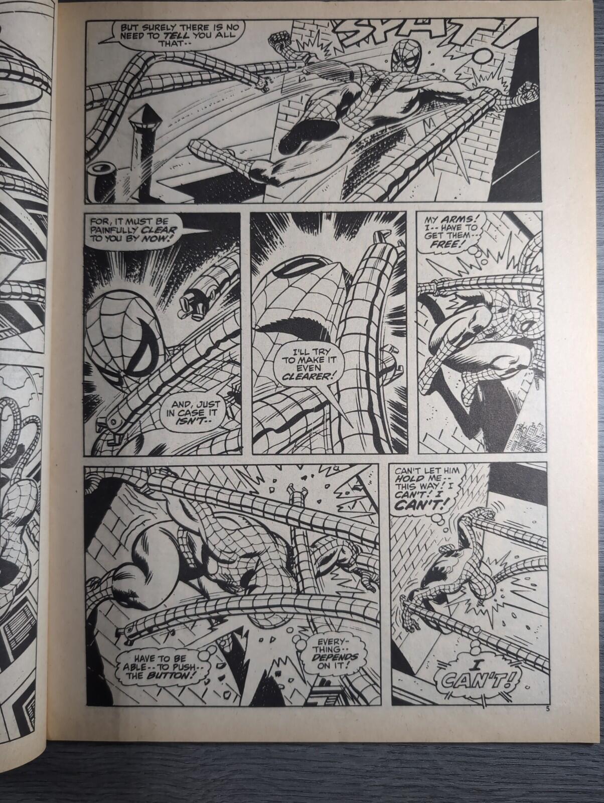 Spider-Man Comics Weekly No 118 Marvel Comics UK 17th May 1975 Vintage Comic