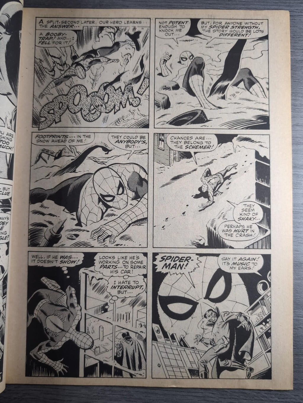 Spider-Man Comics Weekly No 107 Marvel Comics UK 1st March 1975 Vintage Comic